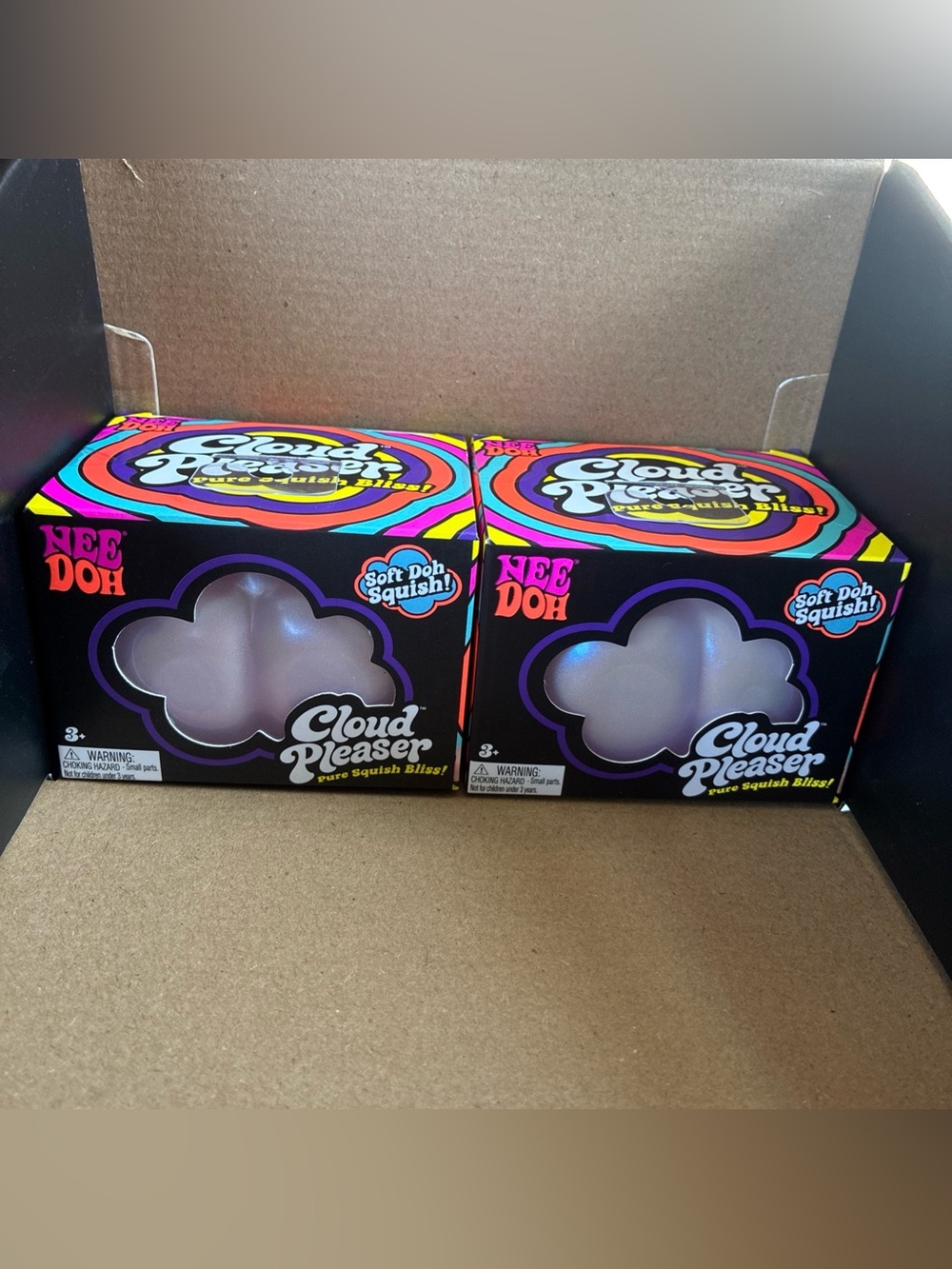 2x Needoh Cloud Pleaser Sealed 100% Authentic - NeeDoh Rare